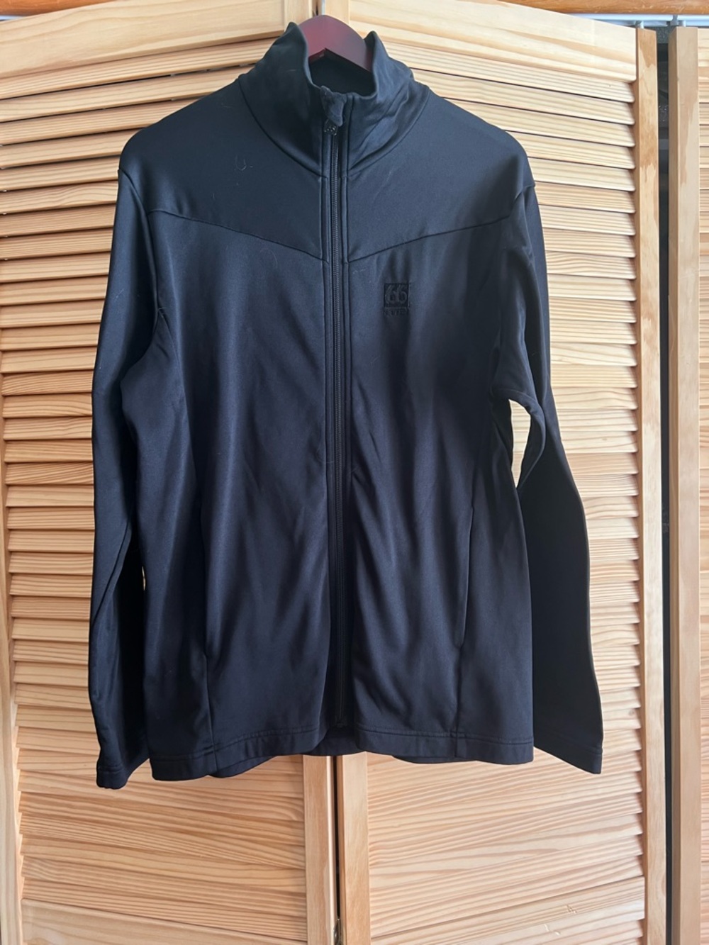 66°North Men's Black Full-Zip Performance Jacket size Large